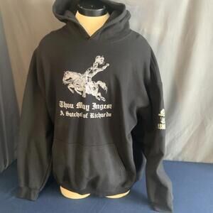 ASMDSS Thou May Ingest a Satchel of Richards Hoodie Eat a Bag of D!@ks 2xl Funny